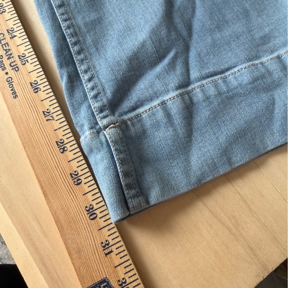 Anthropologie Pilcro Soft High Waist Light Wash BootCut Jeans - {28} - Picture 8 of 9